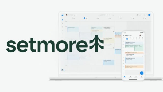Setmore website homepage