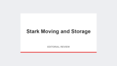Stark Moving and Storage Review: One Hub for All Moves