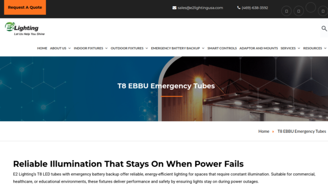 T8 EBBU Emergency Tubes