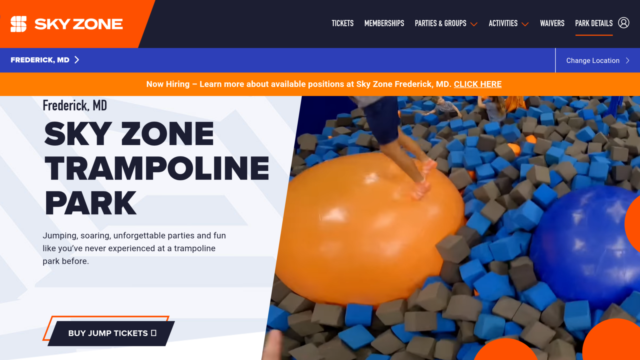 Sky Zone Frederick
