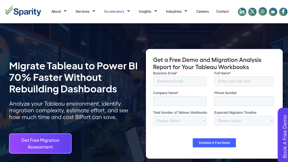 Tableau to Power BI Migration Accelerator