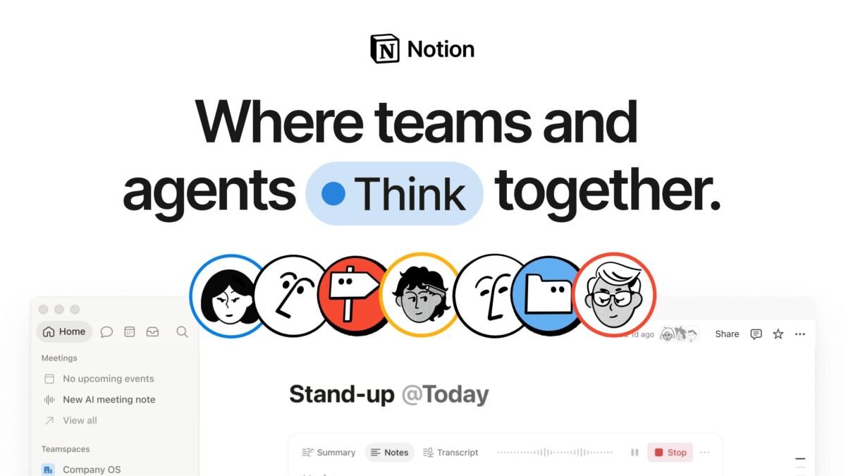 Notion website homepage