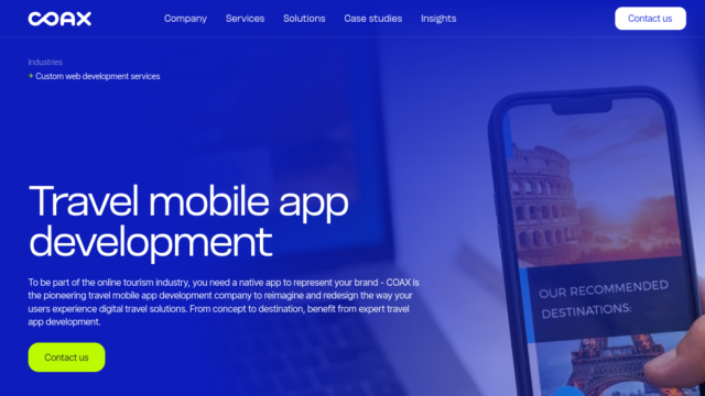 Travel Mobile App Development Services