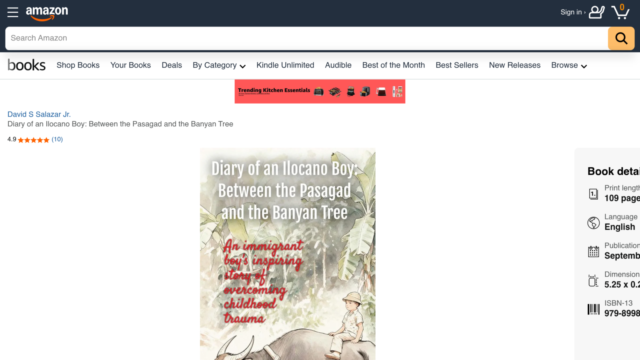 Diary of an Ilocano Boy: Between the Pasagad and the Banyan Tree