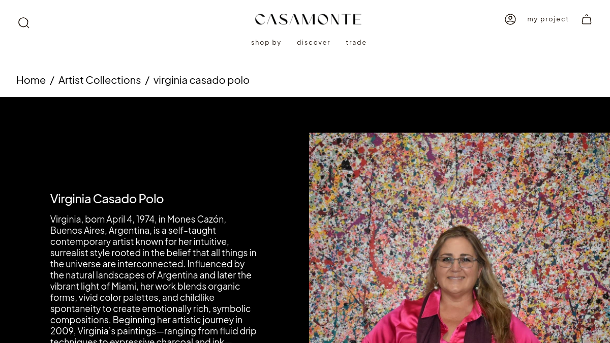 Virginia Casado Polo Mural Collection