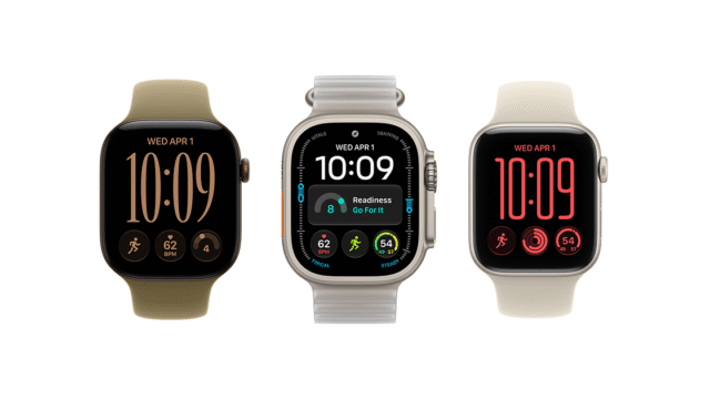 Apple Watch website homepage