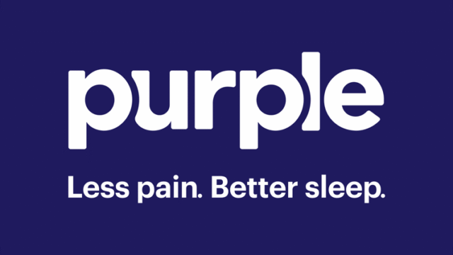 Purple website homepage