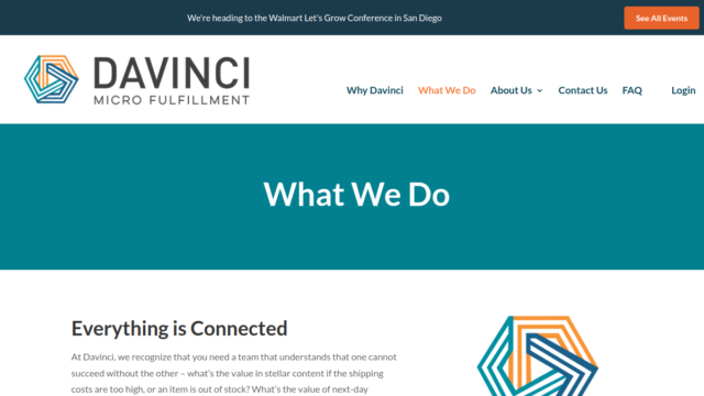 Davinci Micro Fulfillment