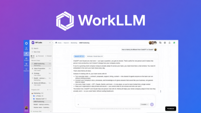 WorkLLM AI workspace header image