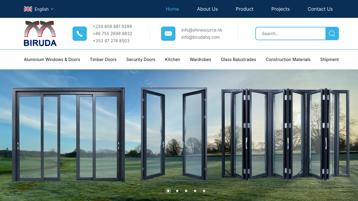 BIRUDA Aluminium Curtain Walling and Glazing Systems