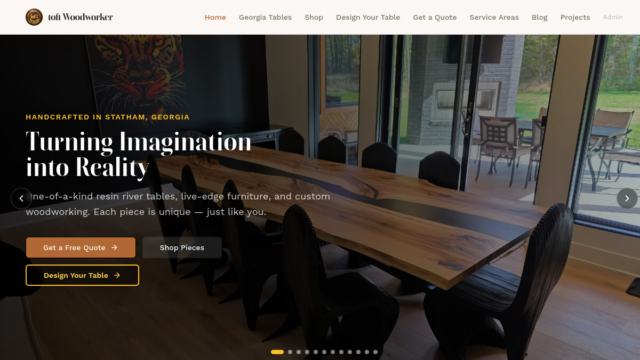 Custom Table Designer by Custom Wooden Tables
