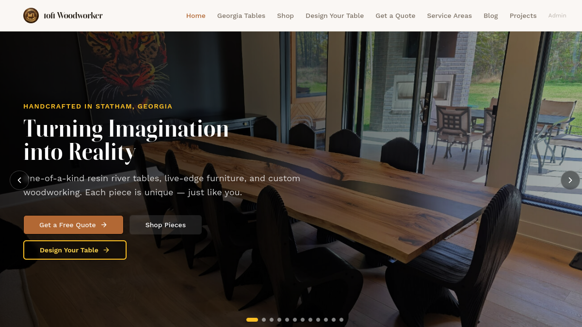 Custom Table Designer by Custom Wooden Tables