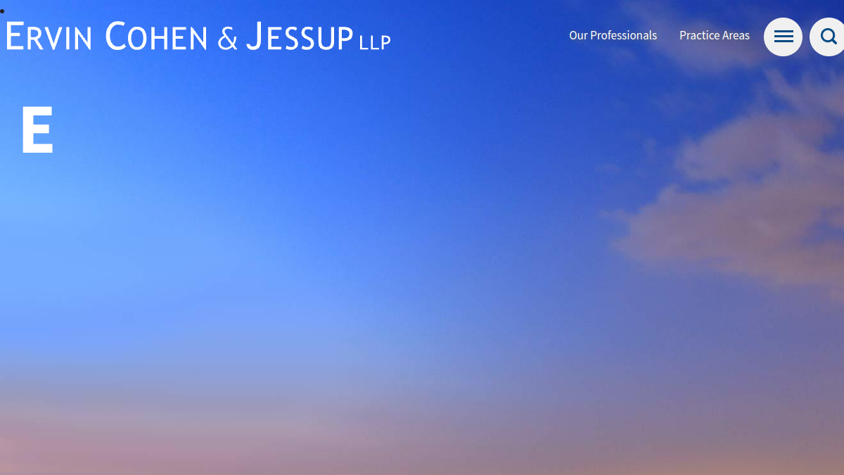 Ervin Cohen & Jessup LLP Legal Services