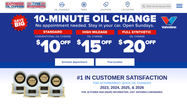Express Oil Change & Tire Engineers