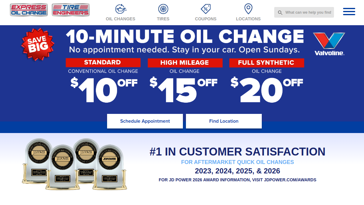 Express Oil Change & Tire Engineers