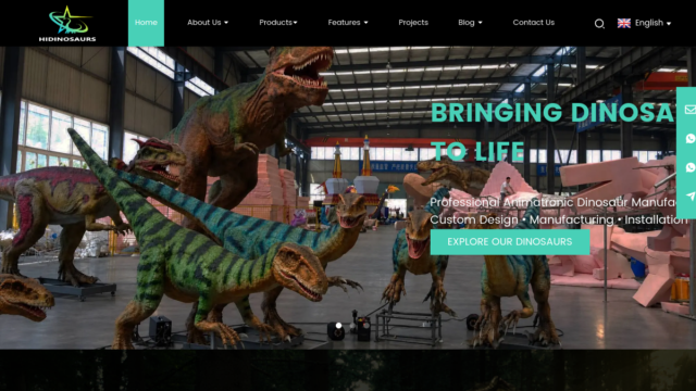 Hidinosaurs Animatronic Dinosaurs