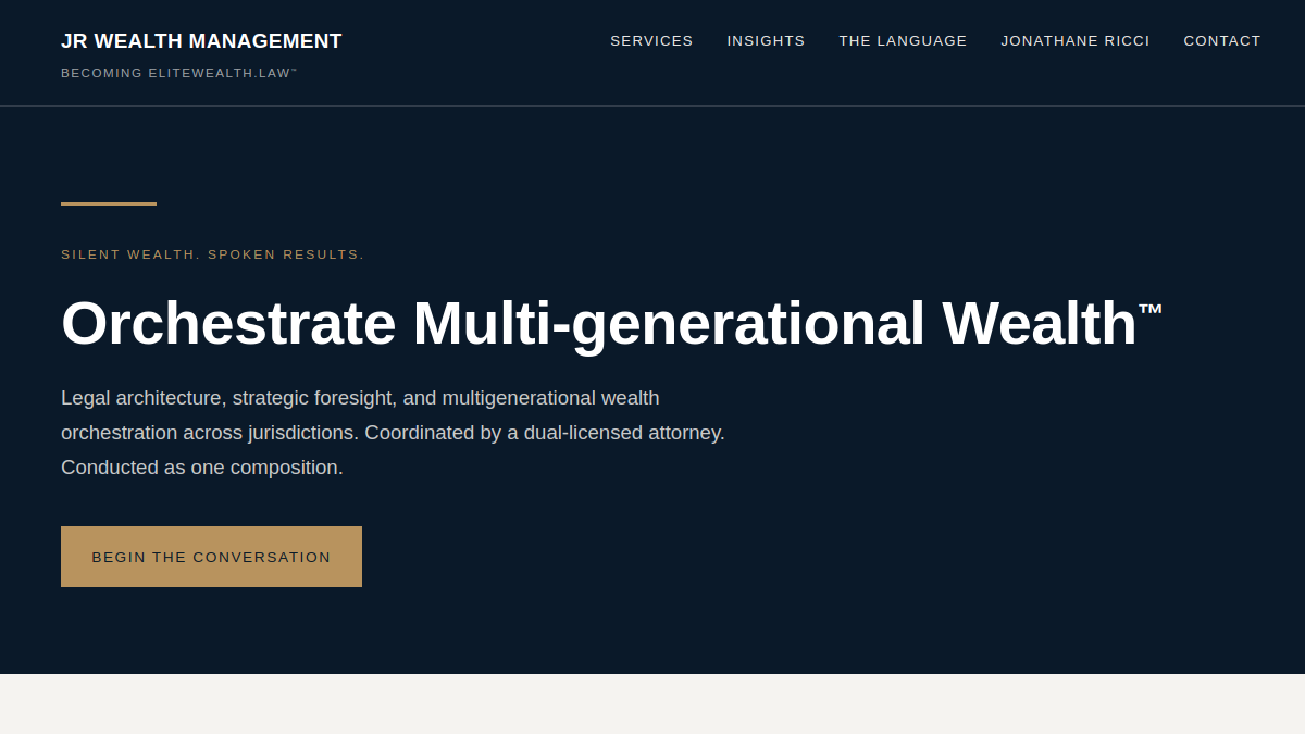 JR Wealth Management