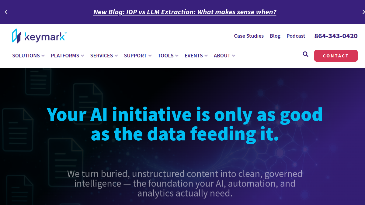 KeyMark Content Intelligence Platform