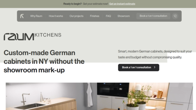Custom German Kitchen Cabinetry