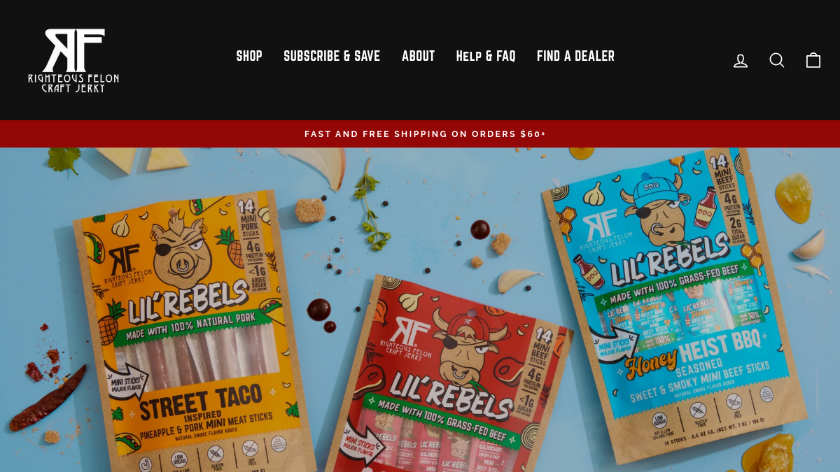 Lil' Rebels Mini Meat Sticks