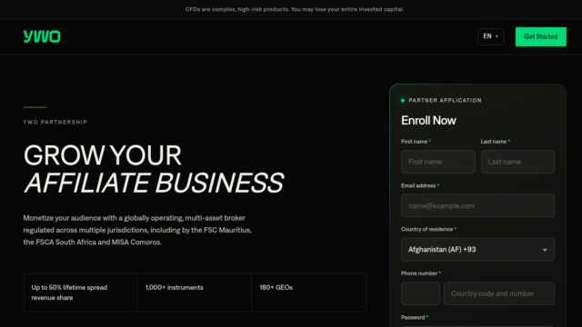 YWO Trading Platform